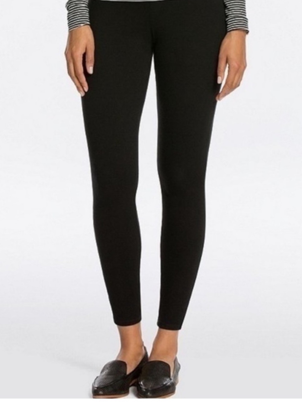SPANX Black Slim pull on Ankle Jean Jeggins Size 1X